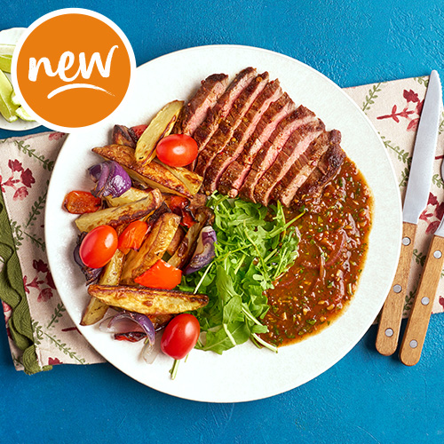 Slimming World Kitchen, week 39: peri-peri steak and sauce with chips