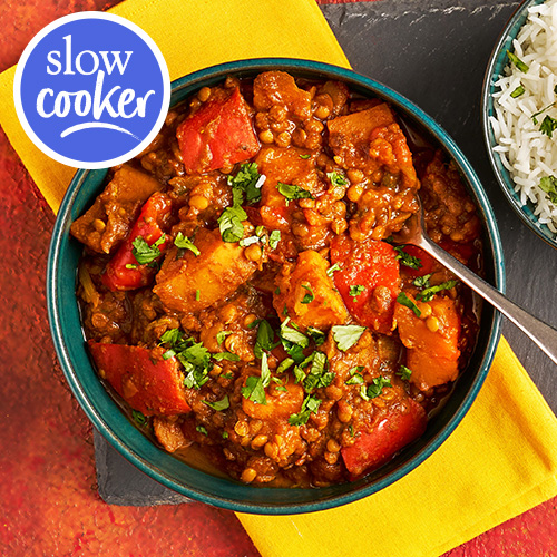 Slimming World Kitchen, week 40: slow-cooker sweet potato and lentil curry