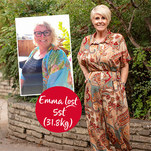 Emma lost 5st (31.8kg) Diabetes success story - Emma Artemiou