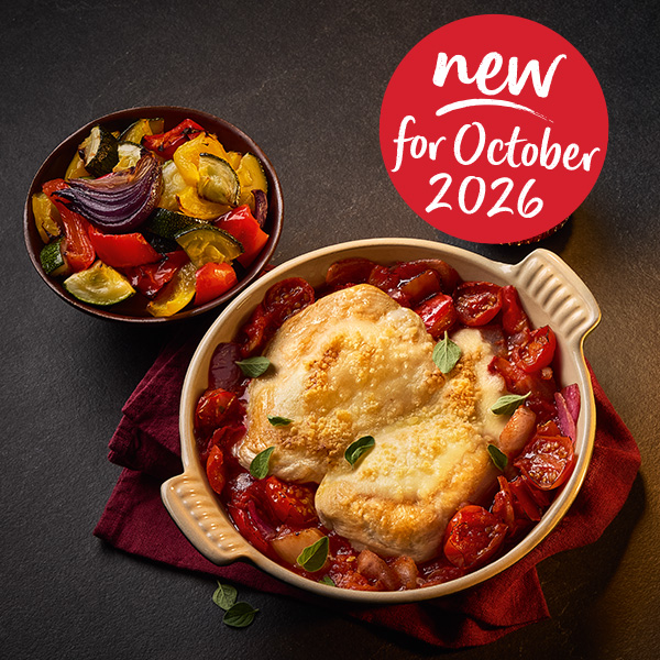 new for October 2026 - chicken parmigiana